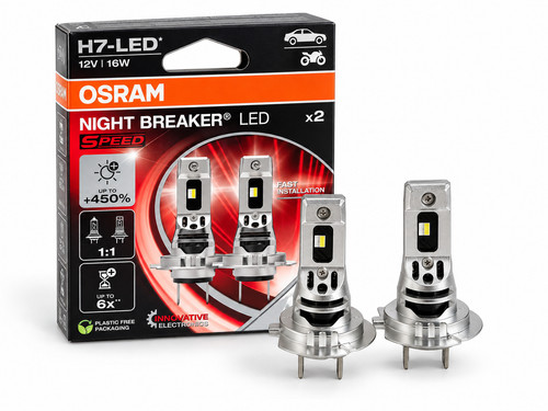 Osram led speed 450 night - h7,