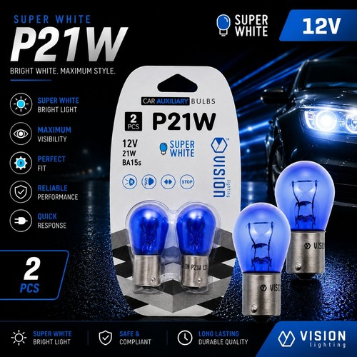 Vision p21w super white - white, effekt