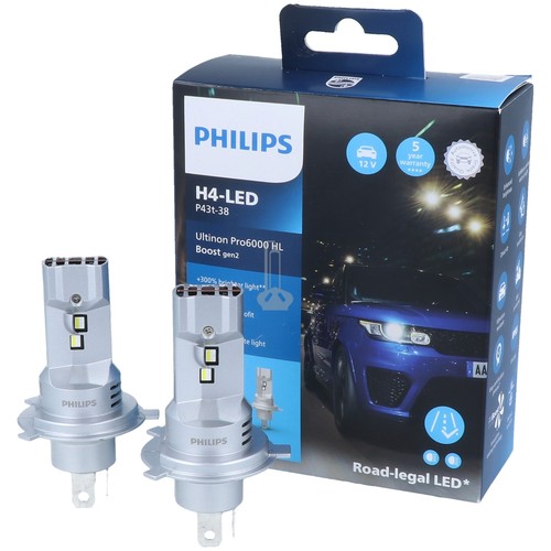 Philips led ultinon pro6000 - h4,