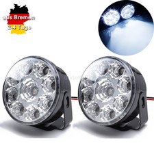 2pcs Universal Auto 9 LED 12V